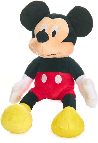 Peluche Mickey Mouse 29cm Suave Con Sonido Para Unisex