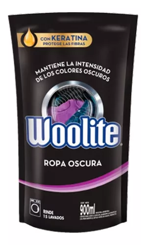 Jabón Líquido Ropa Oscura Repuesto Woolite 900 Ml