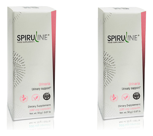 Spiruline Urinaria X2 100 Cáps Infecciones Urinarias