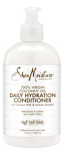 Acondicionador Shea Moisture 100% Virgin Coconut Oil 13oz