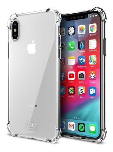 Case Iluv Gelato Clear Tpu Flexible Para iPhone X / Xs 5.8