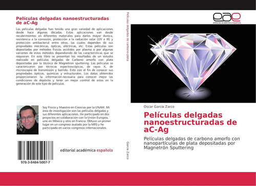 Libro: Películas Delgadas Nanoestructuradas De Ac-ag: Pelícu