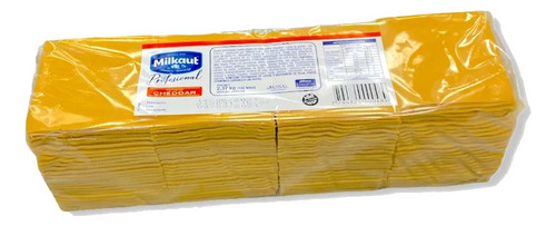 Queso Cheddar Milkaut En Fetas Horma X 192 Fetas Cordoba