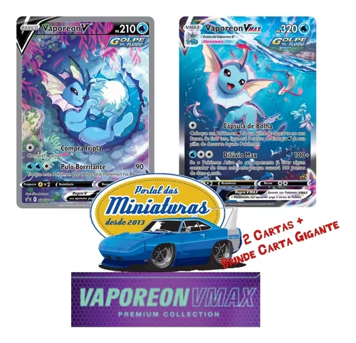 Carta pokemon original e vmax