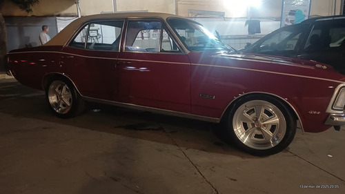 Opala Vermelho Grená, Com Capota De Vinil