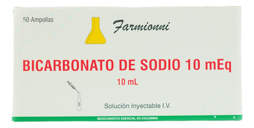 Bicarbonato De Sodio Ampolla 10ml 