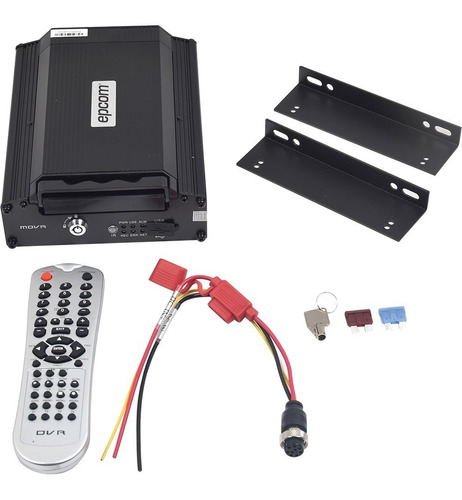 Kit Videovigilancia Movil 2 Cam Dvr Hd Epcom Xmr Gps 3g 250g