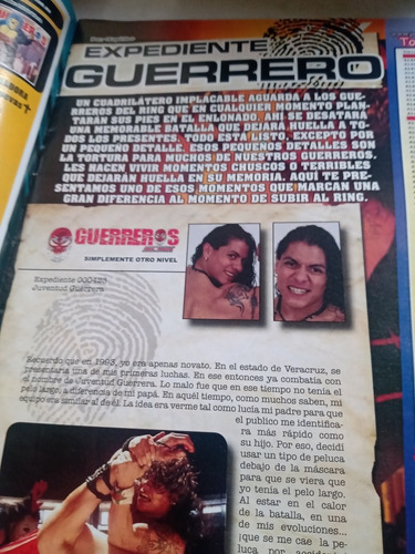 Revista Guerreros Del Ring Abril 2007 Kemonito