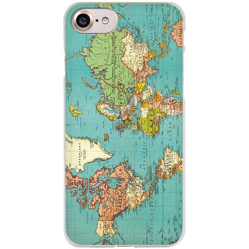 Carcasa Case Mapa Mundi iPhone 5 - 5s Mundo Viajero