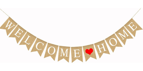 2,8 M Welcome Home Banner Banner De Cola De Golondrina Bande