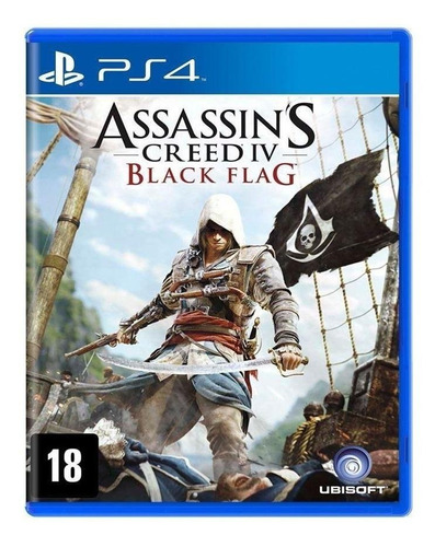 Assassin's Creed IV Black Flag  Assassin's Creed Standard Edition Ubisoft PS4 Físico