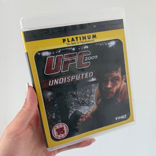 Ufc 2009 Undisputed Platinum Ps3 Semi Novo Mídia Física (Recondicionado)