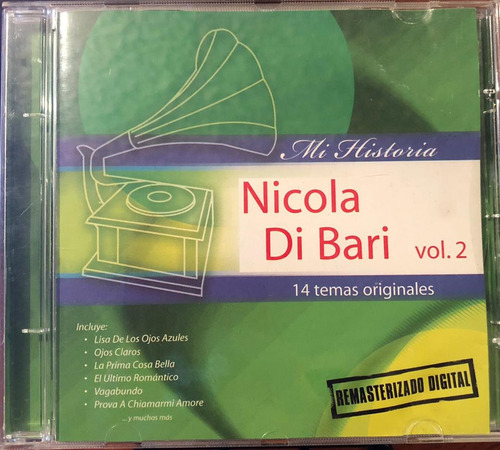 Nicola Di Bari - Mi Historia Vol. 2. Cd, Album.