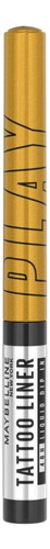 Delineador Líquido Maybelline Tattoo Liner Play Drop Metalizado