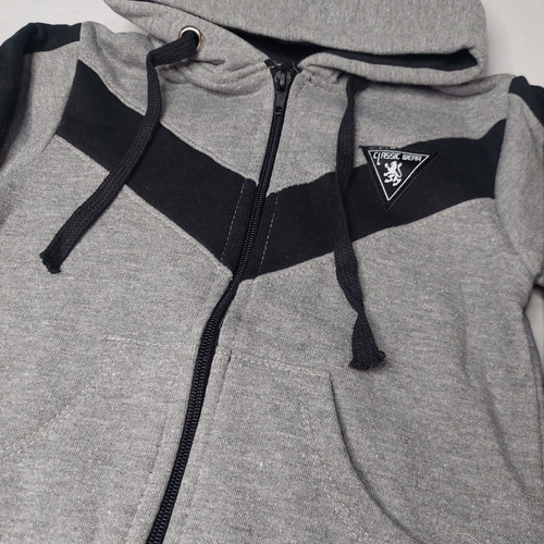 Campera Buzo Frisa De Bebé Con Capucha