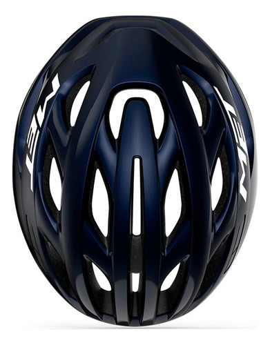 Casco Met Estro Ruta Para Ciclismo Con Mips Azul Oscuro M