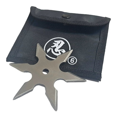 Estrella Ninja Shuriken 6 Puntas Con Estuche Zona Obelisco