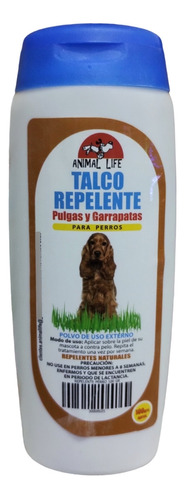 X2 Pack Talco Repelente Pulgas Y Garrapatas Para Perros