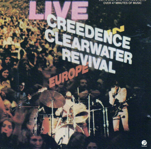 Revivelcreedence Clearwater /live In Europe/usado Como Nuevo