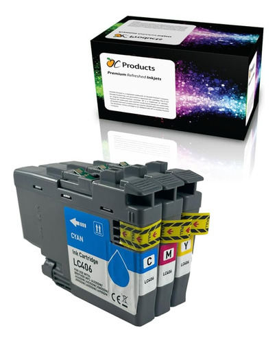 Ocproducts Compatible Ink Cartridge Replacement For Brother