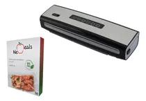Comprar Envasadora Al Vacio New Meals 3000 + Bolsas Gofradas 28 X 40 Cm 90 Micrones