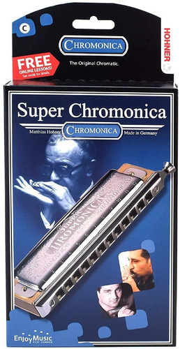 Armónica Cromática 48 Voces Hohner Super Chromonica M27001