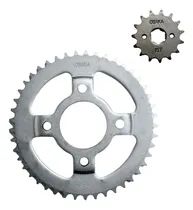 Comprar Piñon Y Corona Zanella Ztt 200 Motard Bombe Mmmotos
