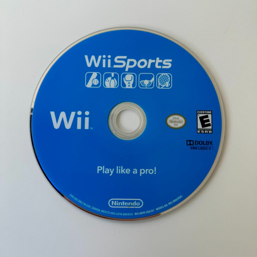 Wii Sports (nintendo, 2006) Disco S/caja