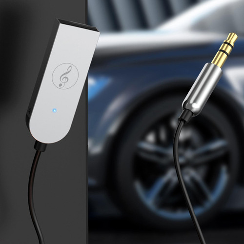 Receptor Bluetooth Para Coche Llamada Manos Libres Música