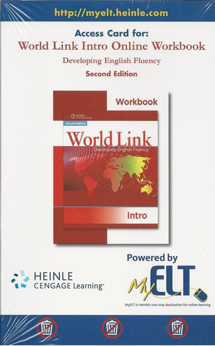 World Link 2nd Edition Book Intro: Online Workbook, de Stempleski, Susan. Editora Cengage Learning Edições Ltda., capa mole em inglês, 2010