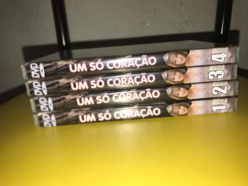 Dvd Minissérie Um Só Coração Completa 20 Dvds Box | Frete grátis