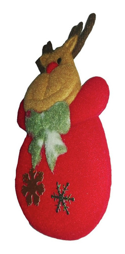 Imagen 4 de 5 de Adorno Navideño Reno 14cm Arbol Navidad Amor Decoracion Casa