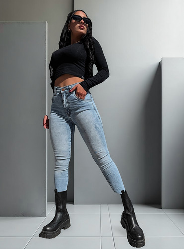 Jeans Ajustados Sexys Para Mujer Las Locas - Calce Perfecto