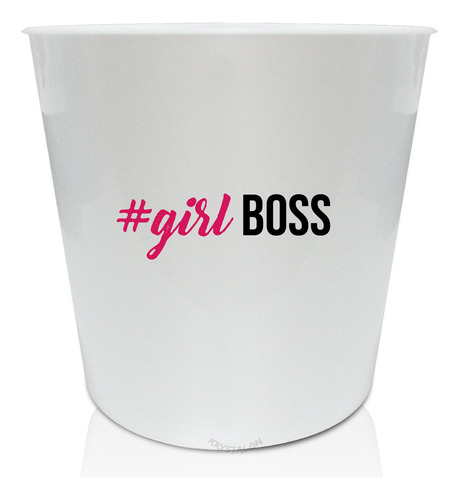 Kit 2 Baldes De Pipoca Personalizados - Girl Boss