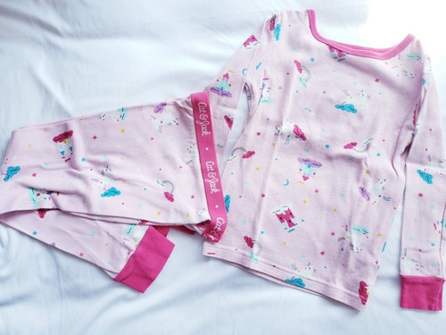 2 Pijama Mameluco Niña Rosa Carter Cat&jack La Segunda Bazar (Usado)