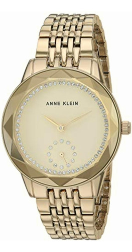 Reloj Anne Klein Material Acero Brazalete Dorado Estándar