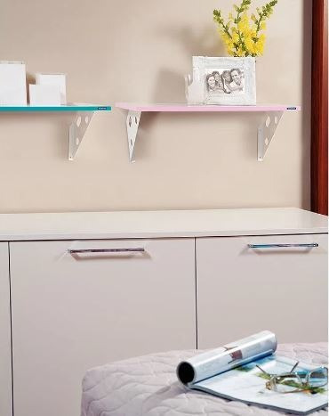 Imagem 3 de 3 de Prateleira Color Sup Metal 600x250x15 Vermelho 91483064
