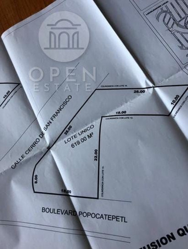 Terreno En Venta En Lomas De Valle Dorado Tlalnepantla De Baz