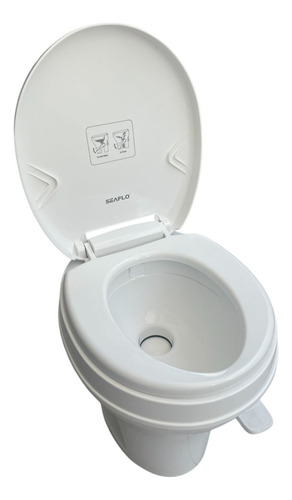 Inodoro Seaflo Paso Directo A Pedal Con Bidet Casa Rodante