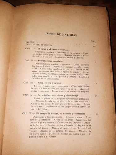 Manual Práctico Del Relojero Donald De Carle (Usado)