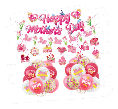 Decoraciones De La Fiesta Del Día De La Madre Happy Madre