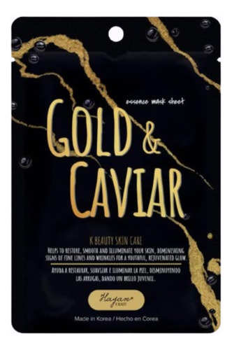 Mascarillas De Gold & Caviar Kit 10 Pz. Hayan K-beauty