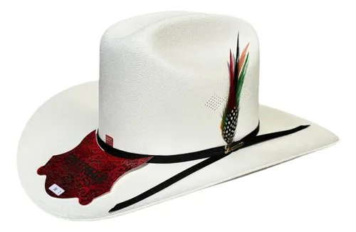 Sombrero Vaquero Blanco Tipo Panter Belico 50x Trumar Hats | Envío gratis