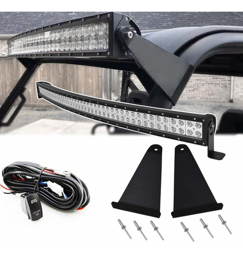 Barra Luz Led Curvada 50 288 Haz Combinado Inundacion Xp