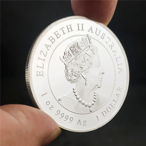 Año Del Conejo 2023 Monedas El Recuerdo Afortunado Plateado