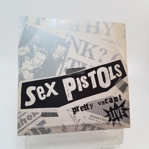 Sex Pistols Pretty Vacant Live Cd Single Promo Ex Uk