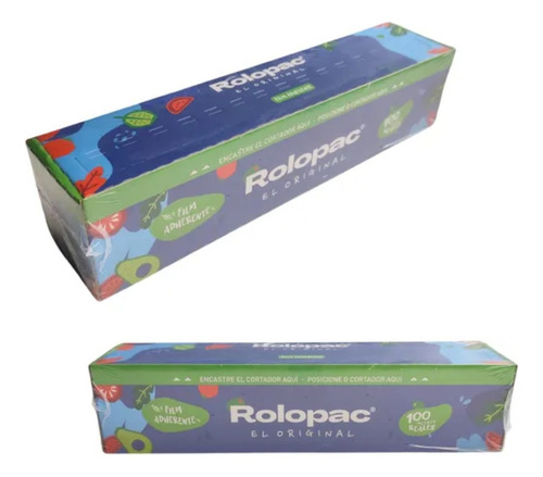 Dispenser Film Rolopac Cutter Box 30 Cm X 100 Metros