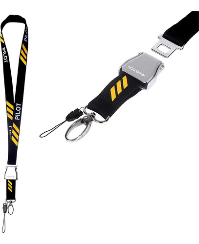 Novah Pilot Lanyard 3 Franjas  Llas