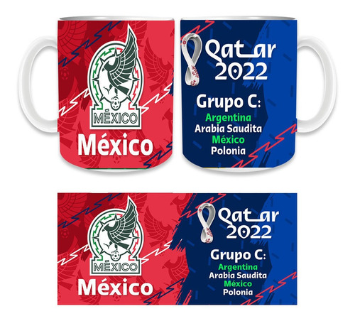 Taza  Mundial Qatar Mexico