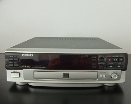  Compact Disc Player Cd Phillips  Grabador Cdr570 + Obsequio